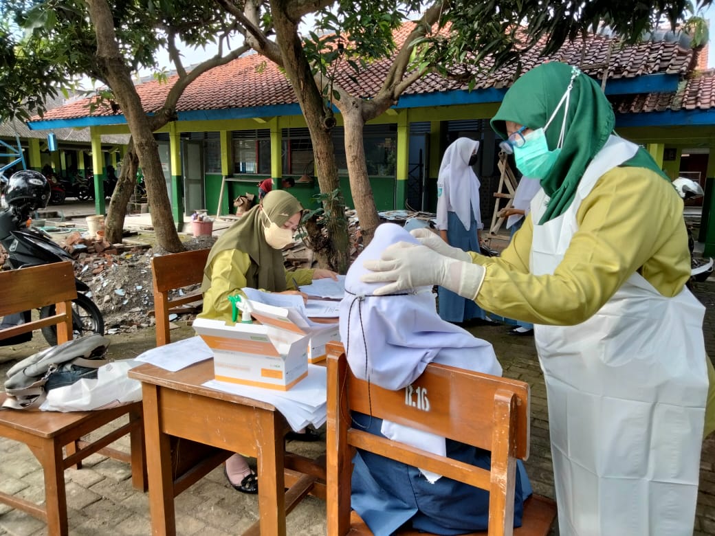 Swab di SMK 1 Pemalang